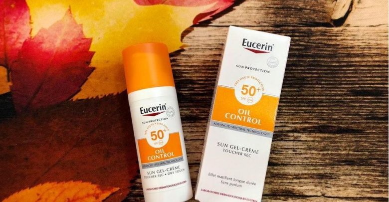 Kem chống nắng Eucerin Sun Gel-Cream Dry Touch Oil Control SPF50+